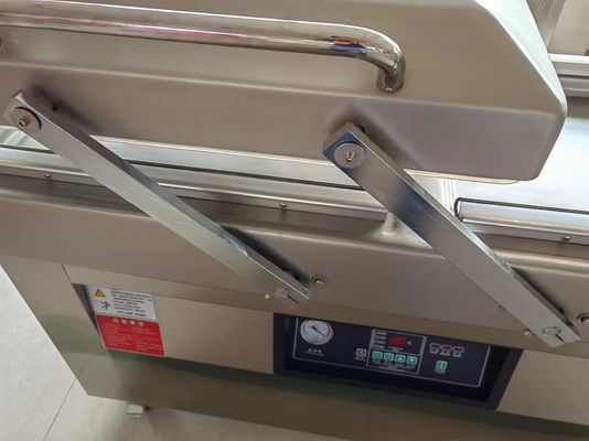 DZ-600/2SB 1500W αυτόματη βιομηχανική συσκευή σφράγισης με κενό για φασόλια τροφίμων ρύζι ψάρι