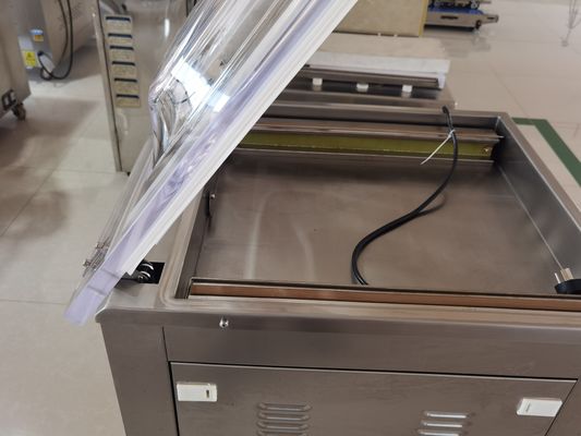 Πλαστική συσκευασία Ηλεκτρικά κινούμενη μονάχαμινή σφραγίδα κενού για κρέας ρύζι ψάρι τροφή