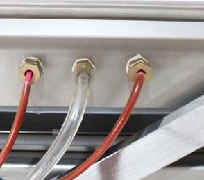 Έξι λειτουργία μνήμης Μηχανή σφράγισης συσκευασίας κενού διπλής αίθουσας για συσκευασία τροφίμων