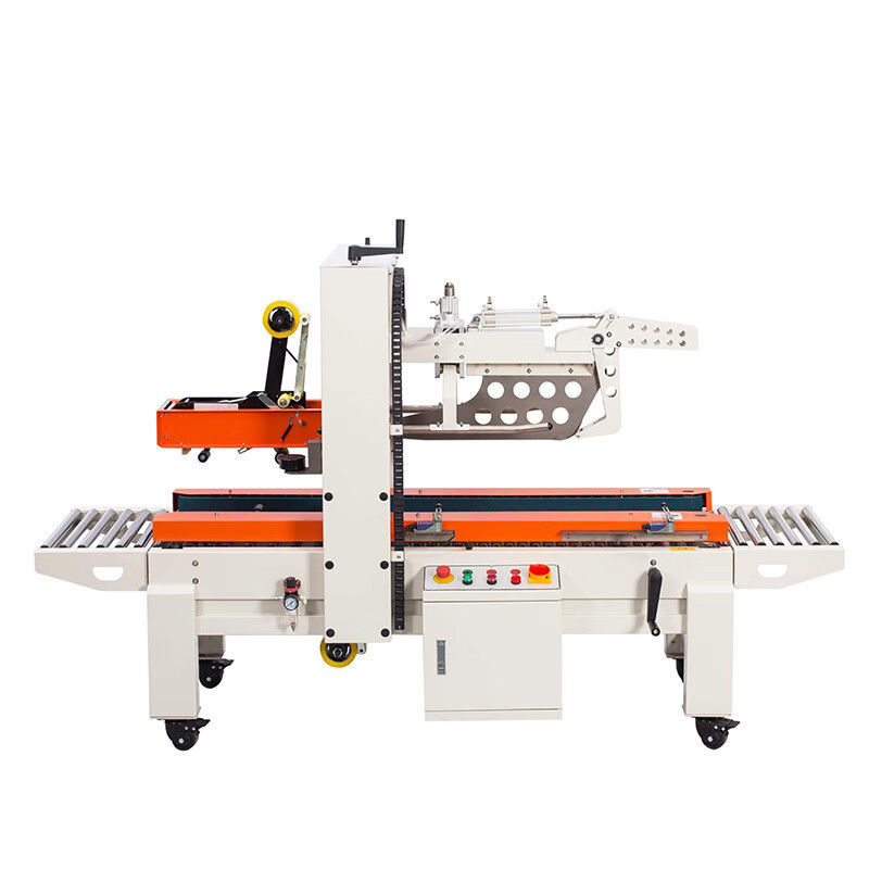 Εργασιακό τραπέζι 600-700mm Flap Folding Carton Sealing Machine με ταχύτητα σφράγισης 28m/min
