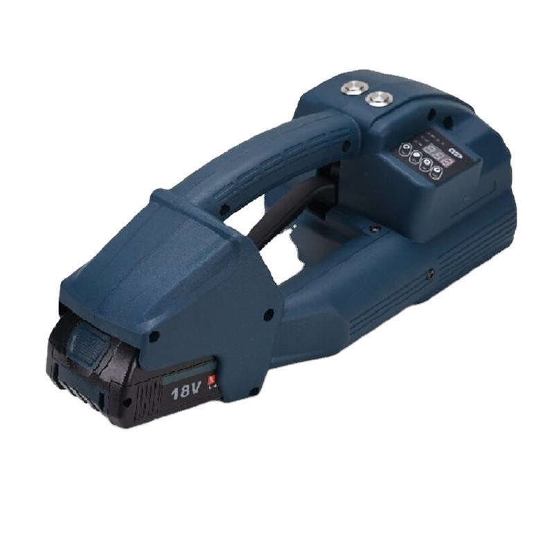 Ηλεκτρική μηχανή τυλίγματος αυτοματοποιημένων ιμάντων για πλαστική ζώνη PET PP 10-16MM