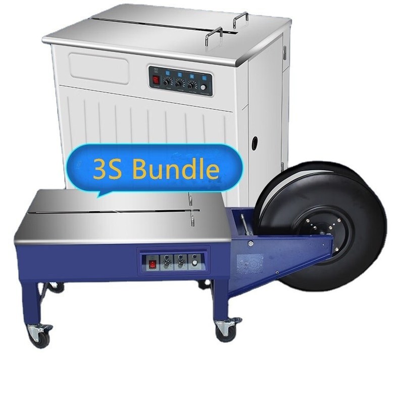 Ημιαυτόματη συσκευή συσκευασίας ζώνης PP με διπλό κινητήρα