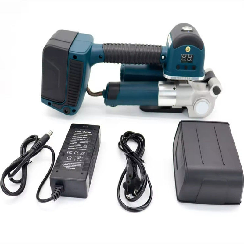 Εύκολο ένα κουμπί μπαταρία Strapping Machine για υψηλής τάσης PET / PP Strap εργαλείο