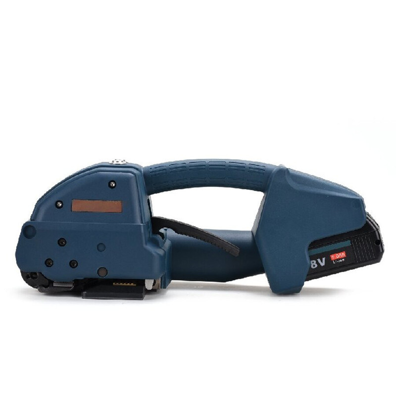 Ηλεκτρική μηχανή δέσμευσης για ταινία PP PET με ανθεκτική επαναφορτιζόμενη μπαταρία