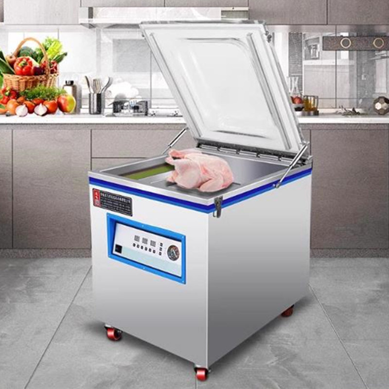 Μηχανή συσκευασίας με κενό για σφραγιστές τροφίμων και κρέατος με ταινία σφραγίσματος 2Pc και ταχύτητα αντλίας 20m3/h