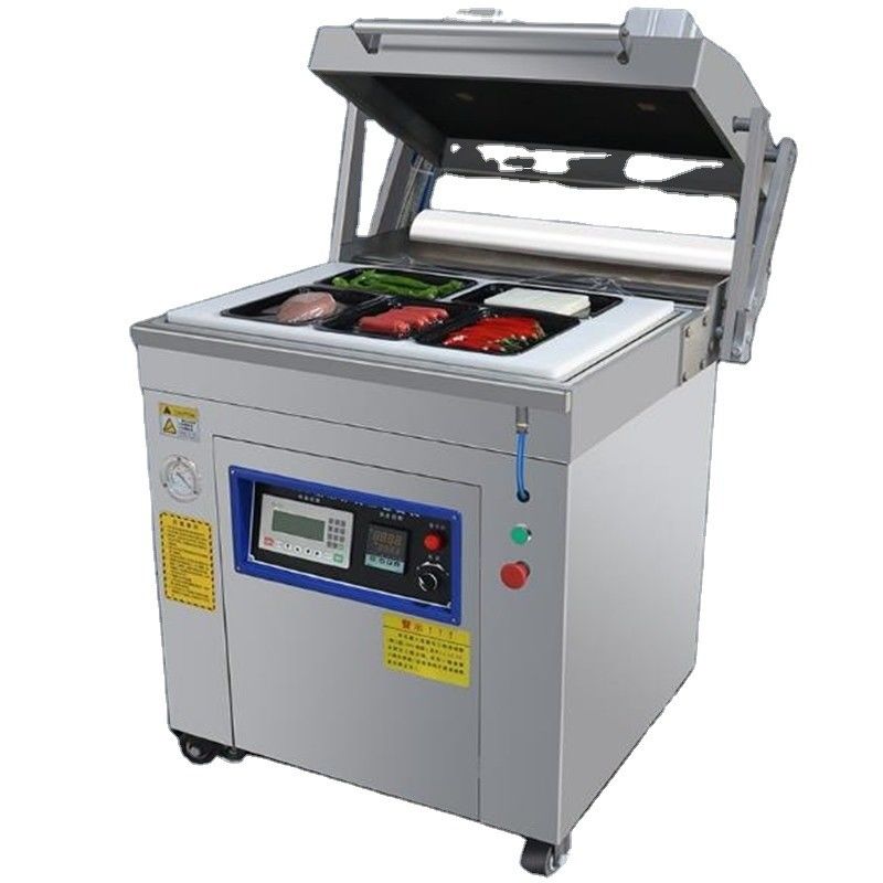Μηχανή συσκευασίας κενού θερμομόρφωσης 350 KG για βιομηχανική αντλία κρέατος τροφίμων